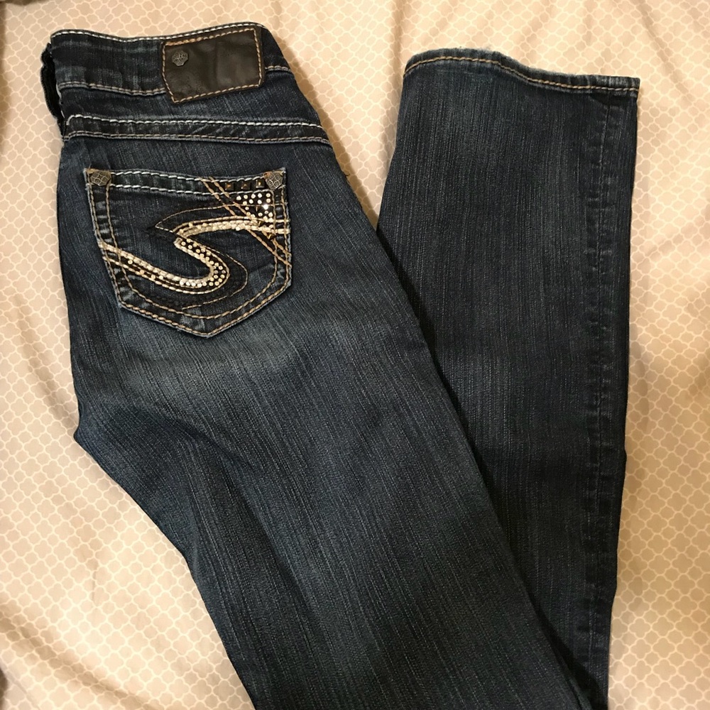 Silver jeans